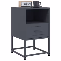 VidaXL 846558 Table de nuit et table de chevet Anthracite - Vue supplémentaire 5