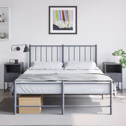 VidaXL 846559 Table de nuit et table de chevet Anthracite