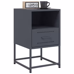 VidaXL 846559 Table de nuit et table de chevet Anthracite
