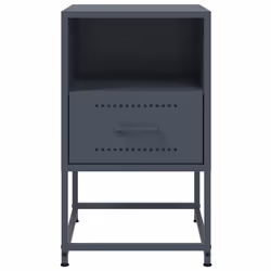 VidaXL 846559 Table de nuit et table de chevet Anthracite - Vue supplémentaire 6