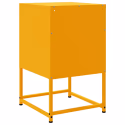 VidaXL 846560 Table de nuit et table de chevet Jaune - Vue supplémentaire 8