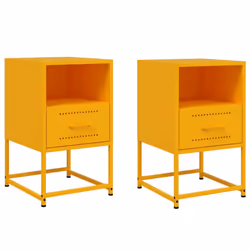 VidaXL 846561, Jaune, Acier, 360 mm, 390 mm, 605 mm, 2 pièce(s)