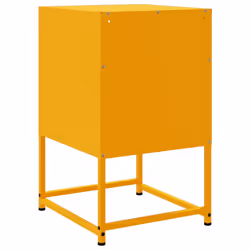 VidaXL 846561 Table de nuit et table de chevet Jaune - Vue supplémentaire 8