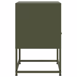VidaXL 846562 Table de nuit et table de chevet Olive - Vue supplémentaire 7