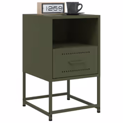 VidaXL 846563 Table de nuit et table de chevet Olive
