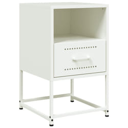 VidaXL 846564 Table de nuit et table de chevet Blanc