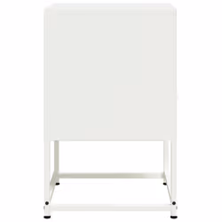 VidaXL 846564 Table de nuit et table de chevet Blanc - Vue supplémentaire 7