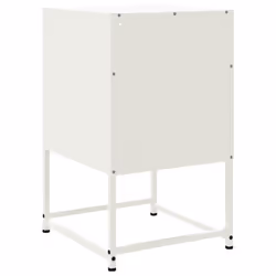 VidaXL 846564 Table de nuit et table de chevet Blanc - Vue supplémentaire 8
