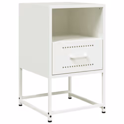 VidaXL 846565, Blanc, Acier, 360 mm, 390 mm, 605 mm, 2 pièce(s)