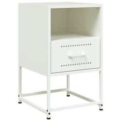 VidaXL 846565 Table de nuit et table de chevet Blanc