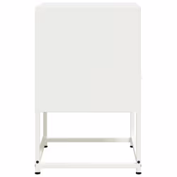 VidaXL 846565 Table de nuit et table de chevet Blanc - Vue supplémentaire 7