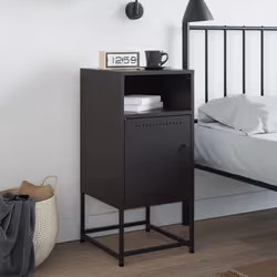 VidaXL 846566 Table de nuit et table de chevet Noir