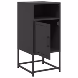 VidaXL 846566 Table de nuit et table de chevet Noir - Vue supplémentaire 8