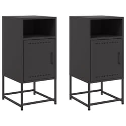 VidaXL 846567 Table de nuit et table de chevet Noir