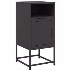 VidaXL 846567 Table de nuit et table de chevet Noir - Vue supplémentaire 5