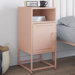 Cette table de chevet au style industriel est un supplément intemporel à votre décoration intérieure. Cadre robuste et stable ...