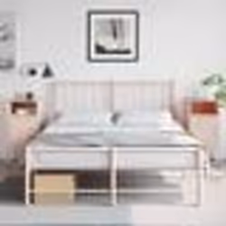 vidaXL Tables de chevet 2 pcs rose 36x39x78 cm acier
