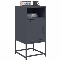 VidaXL 846570 Table de nuit et table de chevet Anthracite - Vue supplémentaire 4