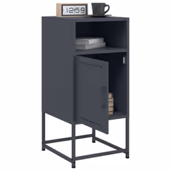 VidaXL 846570 Table de nuit et table de chevet Anthracite - Vue supplémentaire 5
