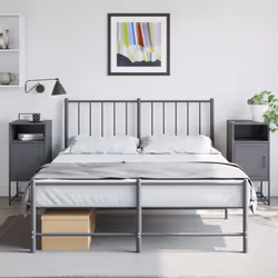 VidaXL 846571 Table de nuit et table de chevet Anthracite
