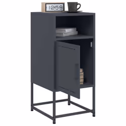 VidaXL 846571 Table de nuit et table de chevet Anthracite