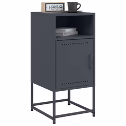 VidaXL 846571 Table de nuit et table de chevet Anthracite - Vue supplémentaire 4