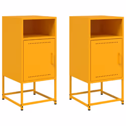 VidaXL 846573, Jaune, Acier, 360 mm, 390 mm, 780 mm, 2 pièce(s)