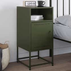 VidaXL 846574 Table de nuit et table de chevet Olive