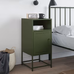 VidaXL 846574 Table de nuit et table de chevet Olive
