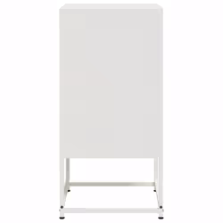 VidaXL 846577 Table de nuit et table de chevet Blanc - Vue supplémentaire 7