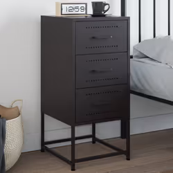 VidaXL 846578 Table de nuit et table de chevet Noir