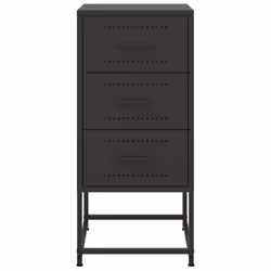 VidaXL 846578 Table de nuit et table de chevet Noir - Vue supplémentaire 6