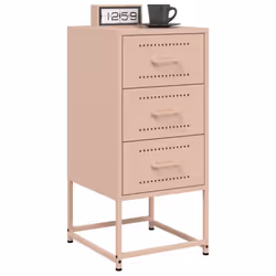 VidaXL 846580 Table de nuit et table de chevet Rose - Vue supplémentaire 4