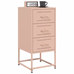 VidaXL 846581 Table de nuit et table de chevet Rose - Vue supplémentaire 4