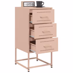 VidaXL 846581 Table de nuit et table de chevet Rose - Vue supplémentaire 5
