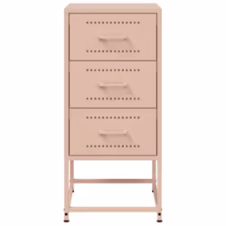 VidaXL 846581 Table de nuit et table de chevet Rose - Vue supplémentaire 6