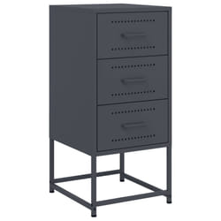 VidaXL 846582 Table de nuit et table de chevet Anthracite