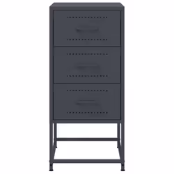 VidaXL 846582 Table de nuit et table de chevet Anthracite - Vue supplémentaire 6