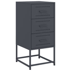 VidaXL 846583 Table de nuit et table de chevet Anthracite