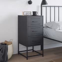VidaXL 846583 Table de nuit et table de chevet Anthracite