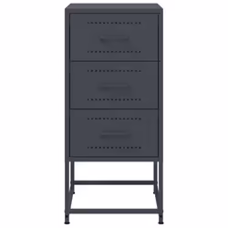 VidaXL 846583 Table de nuit et table de chevet Anthracite - Vue supplémentaire 6
