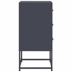 VidaXL 846583 Table de nuit et table de chevet Anthracite - Vue supplémentaire 7