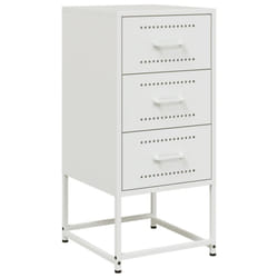 VidaXL 846588 Table de nuit et table de chevet Blanc