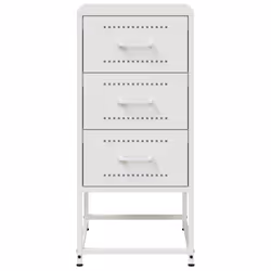 VidaXL 846589 Table de nuit et table de chevet Blanc - Vue supplémentaire 6