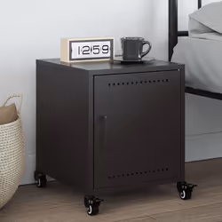 VidaXL 846614 Table de nuit et table de chevet Noir