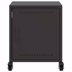VidaXL 846615 Table de nuit et table de chevet Noir - Vue supplémentaire 6