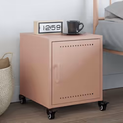 Cette table de chevet avec un design élégant est un supplément intemporel à votre décoration intérieure. Matériau stable : le ...