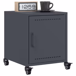 VidaXL 846618 Table de nuit et table de chevet Anthracite - Vue supplémentaire 4