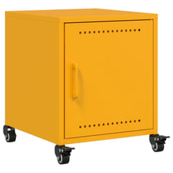 VidaXL 846621 Table de nuit et table de chevet Jaune