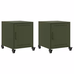 VidaXL 846623, Olive, Acier, 360 mm, 390 mm, 435 mm, 2 pièce(s)